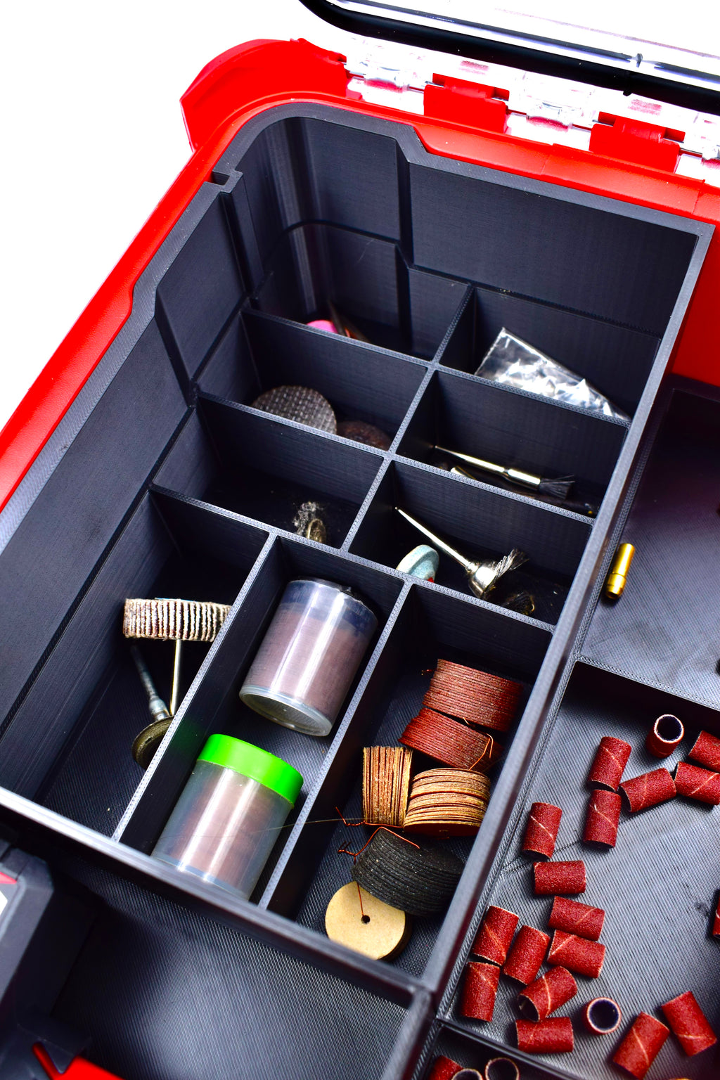 Wkładka organizacyjna do PACKOUT™ – kompatybilna z Multiszlifierką Milwaukee M12 BLROT