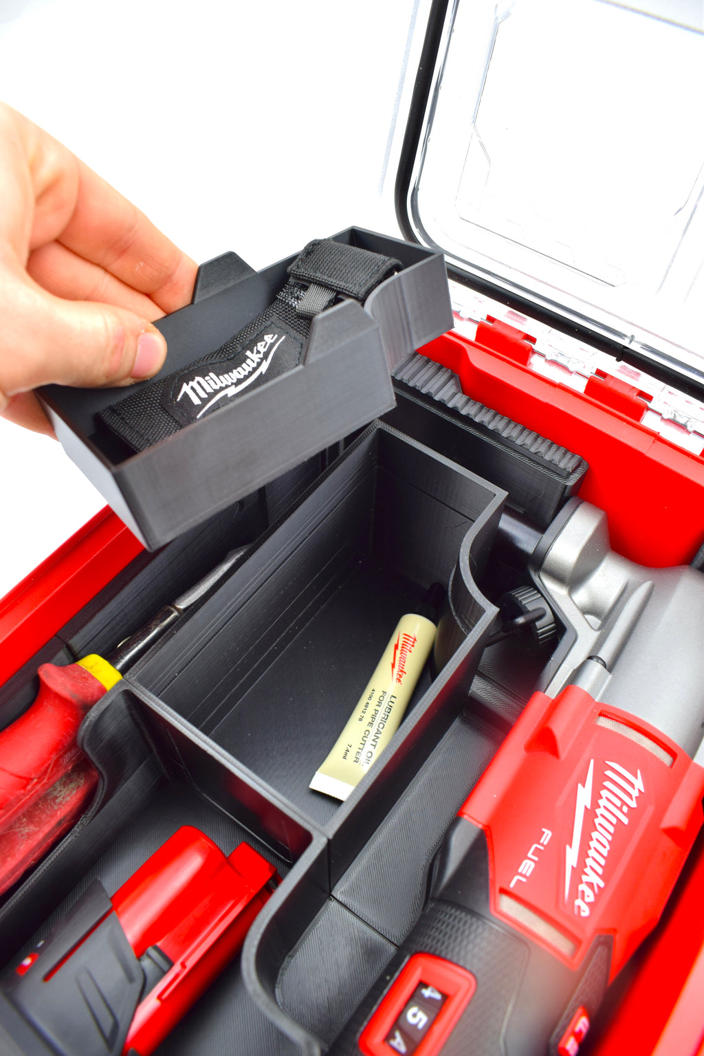 Wkładka organizacyjna do PACKOUT™ – kompatybilna z Ucinaczką do blachy Milwaukee M12 Fnb16
