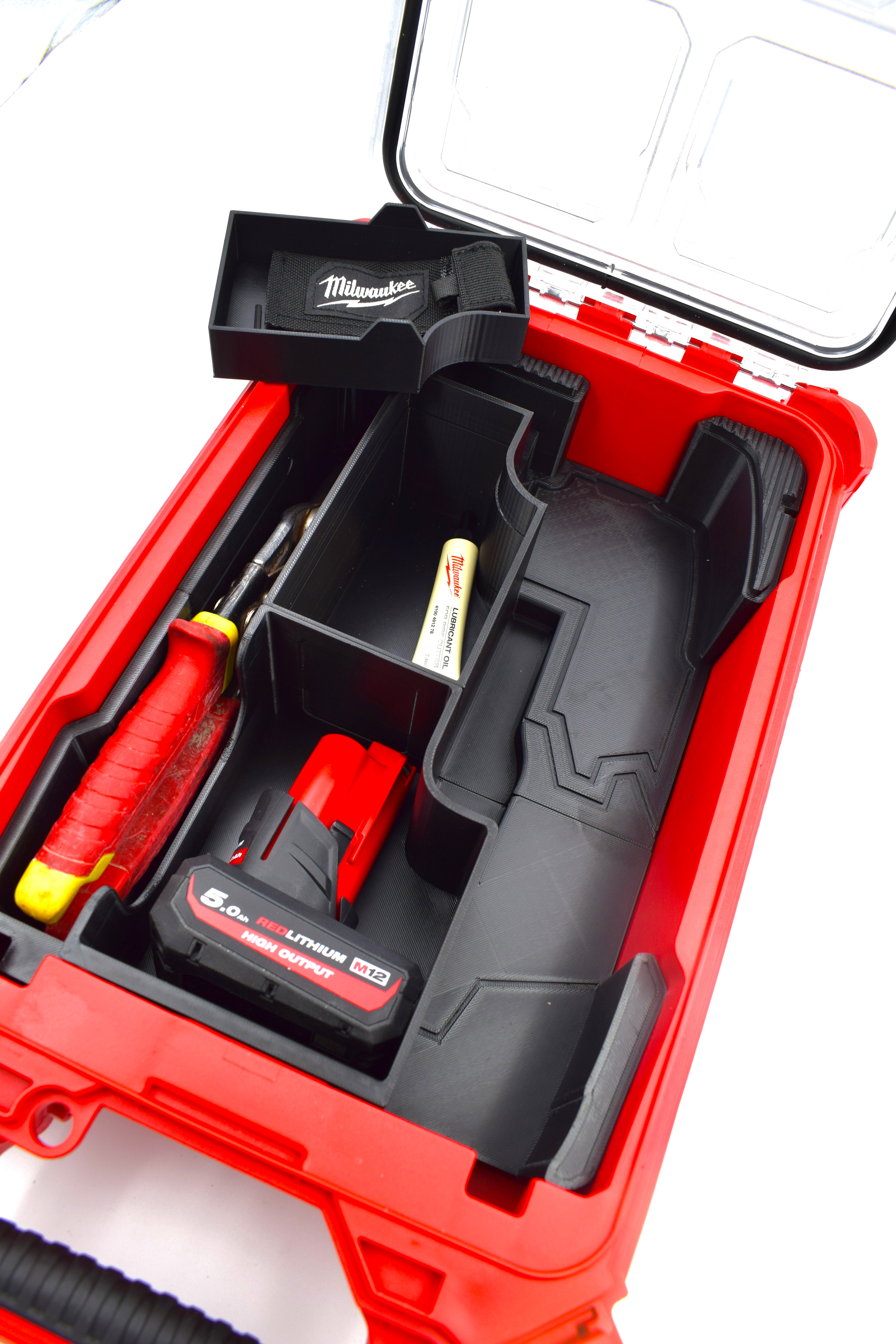 Wkładka organizacyjna do PACKOUT™ – kompatybilna z Ucinaczką do blachy Milwaukee M12 Fnb16