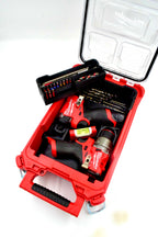 Wkładka organizacyjna do PACKOUT™ – kompatybilna z wkrętarką Milwaukee M12 FPD2 oraz zakrętarką Milwaukee M12 FID2